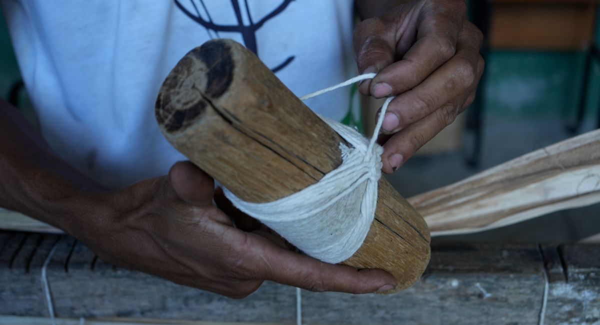 Artesanato com Taboa por Ricardo Medeiros