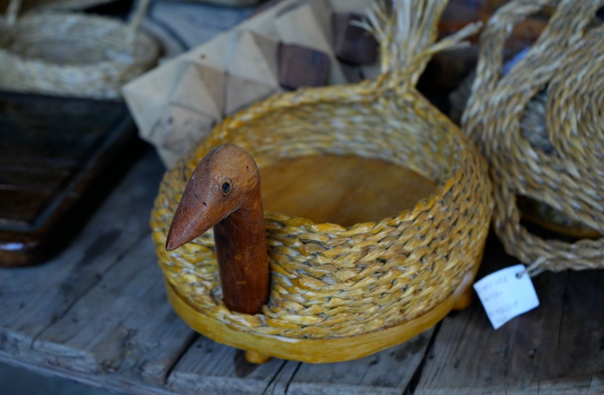 Artesanato com Taboa por Ricardo Medeiros