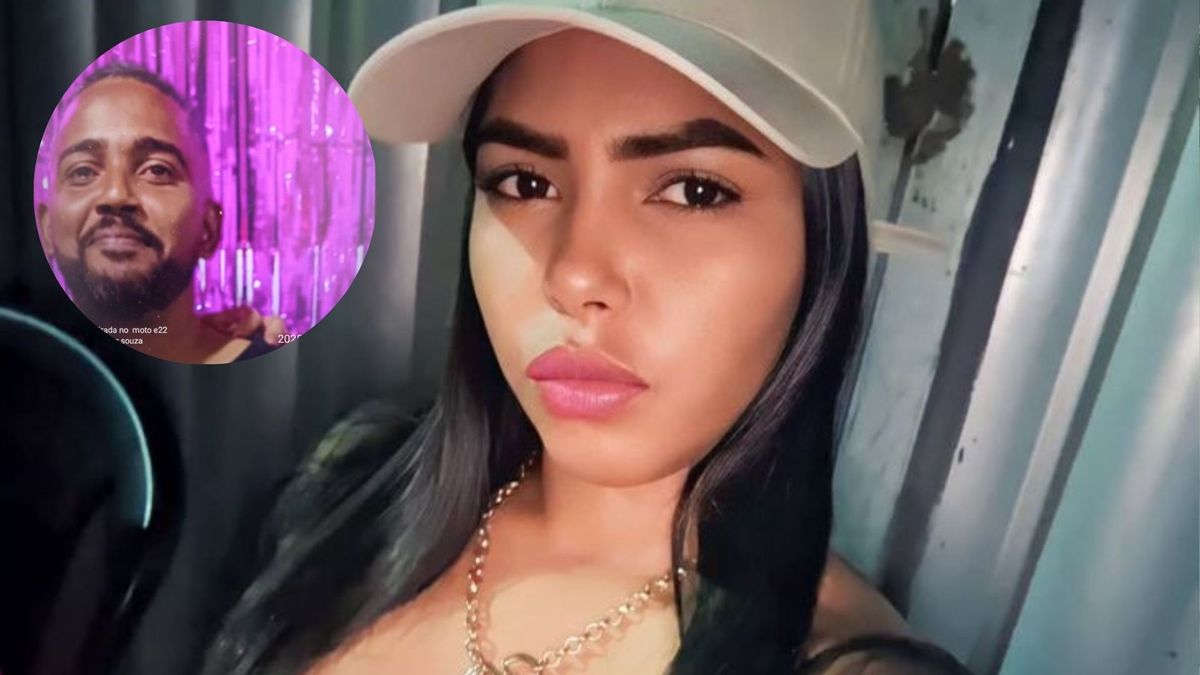 Caroline Santiago, morreu após levar um tiro do ex-companheiro, Luiz Augusto Veloso Pinto, de 36 anos. Ele se suicidou em seguida