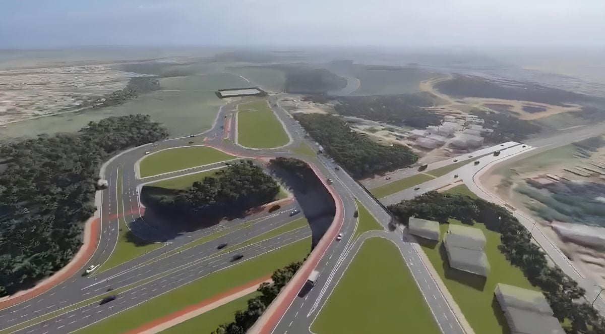 Contorno de São Domingos terá cerca de sete quilômetros e ciclovia anexa