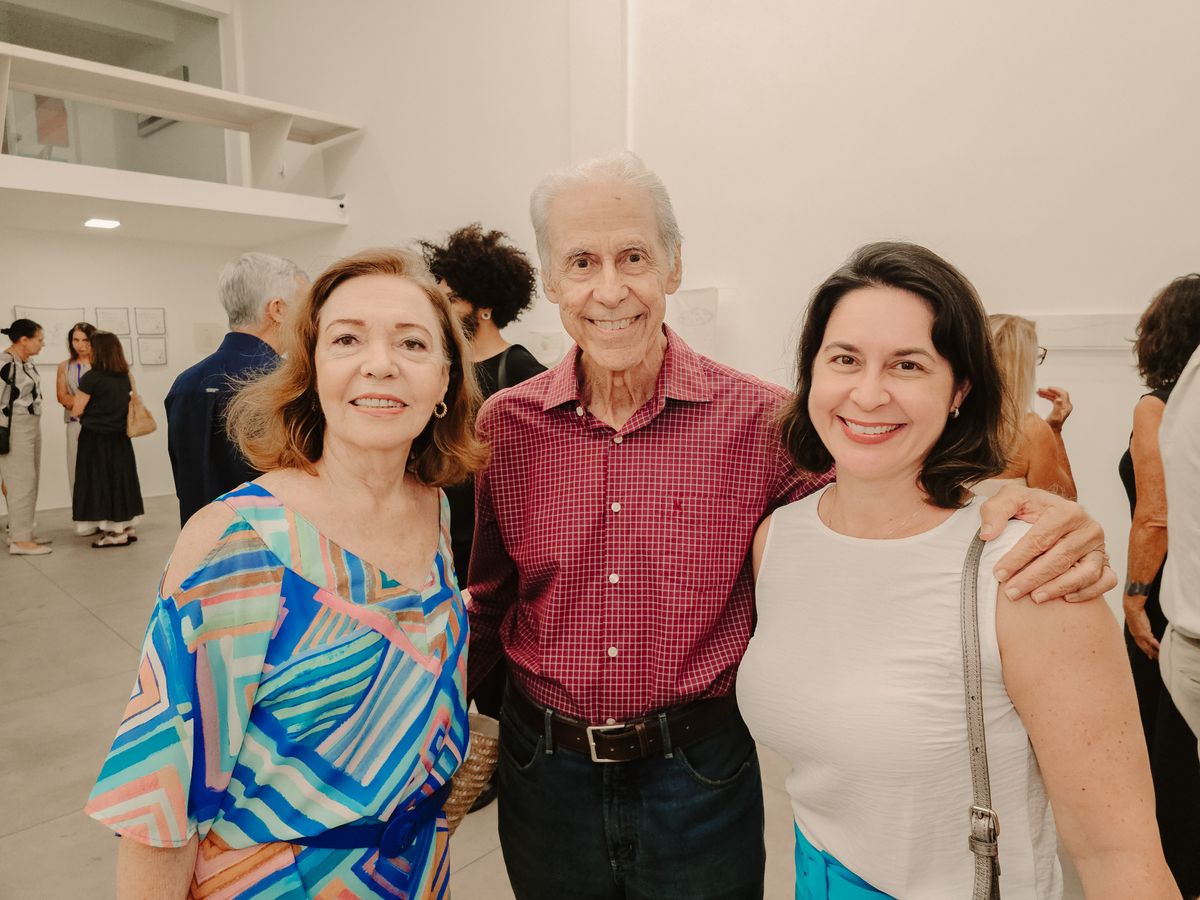 Lourdinha, Vitor e Mariana Buaiz