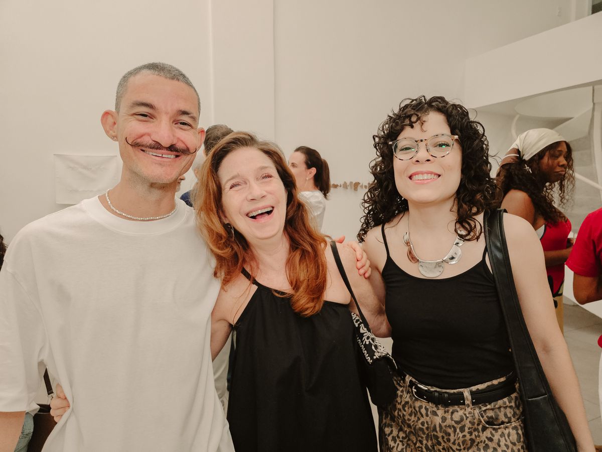 Rick Rodrigues, Luciana Faria  e Alana Oliveira 