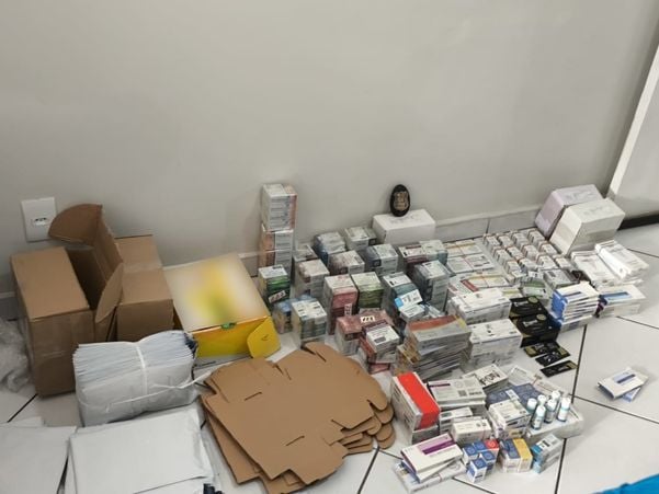PF faz operação contra venda ilegal de anabolizantes no ES por Reprodução | Polícia Federal