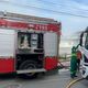 Imagem - Incêndio atinge pátio de unidade de saúde na Serra
