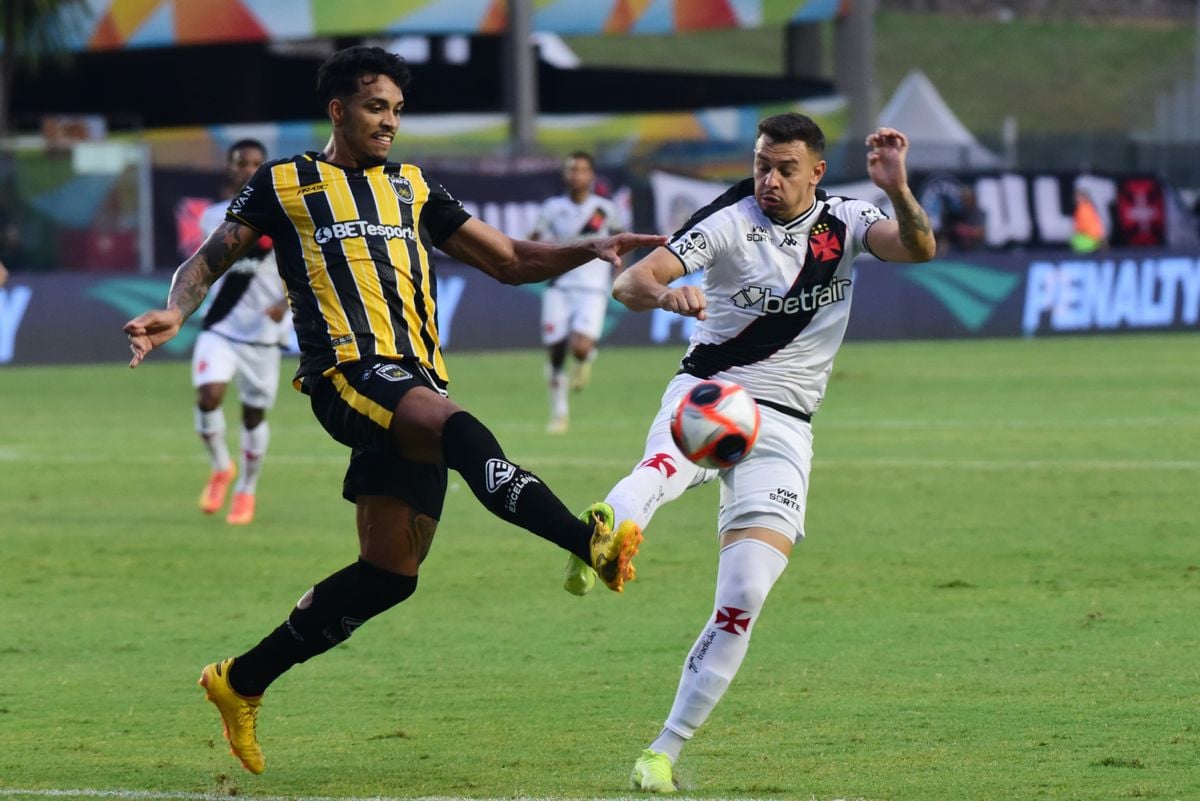 Vegetti anotou os dois gols do Vasco e evitou a derrota diante do Volta Redonda por Ricardo Medeiros