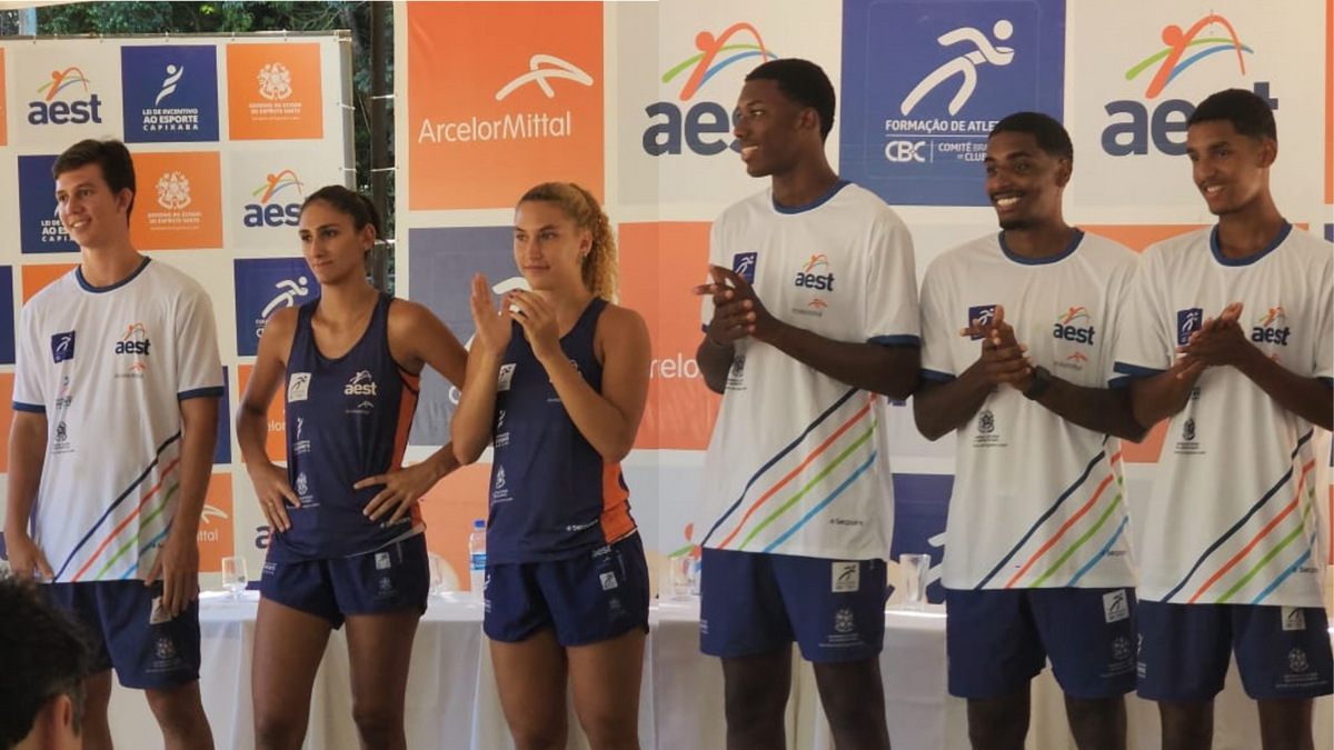 Atletas de vôlei de praia do Aest