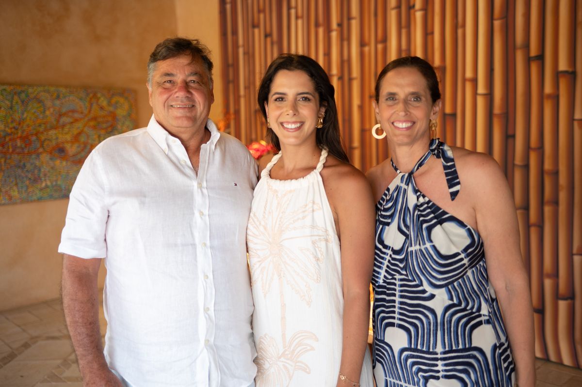 Chico Durão, Mariana Lindenberg e Letícia Lindenberg