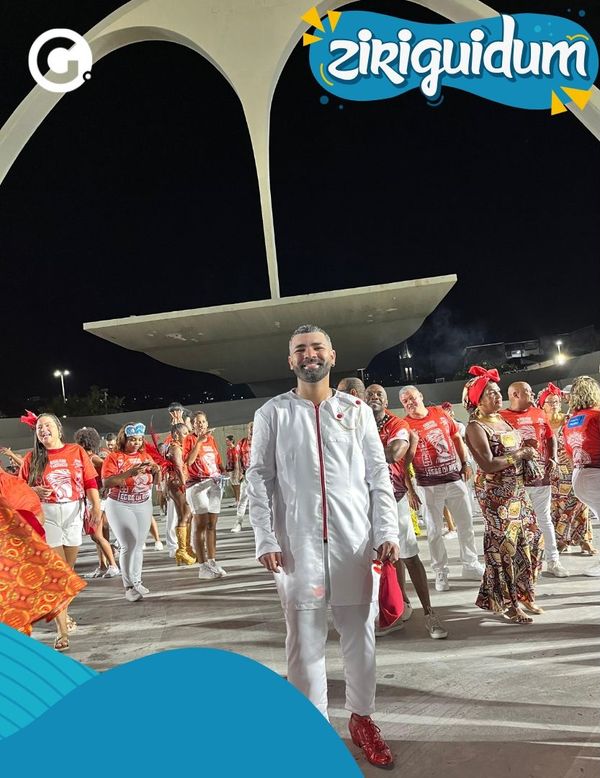 O ex-Rei Momo Jefferson Teófilo vai estrear como passista na Sapucaí