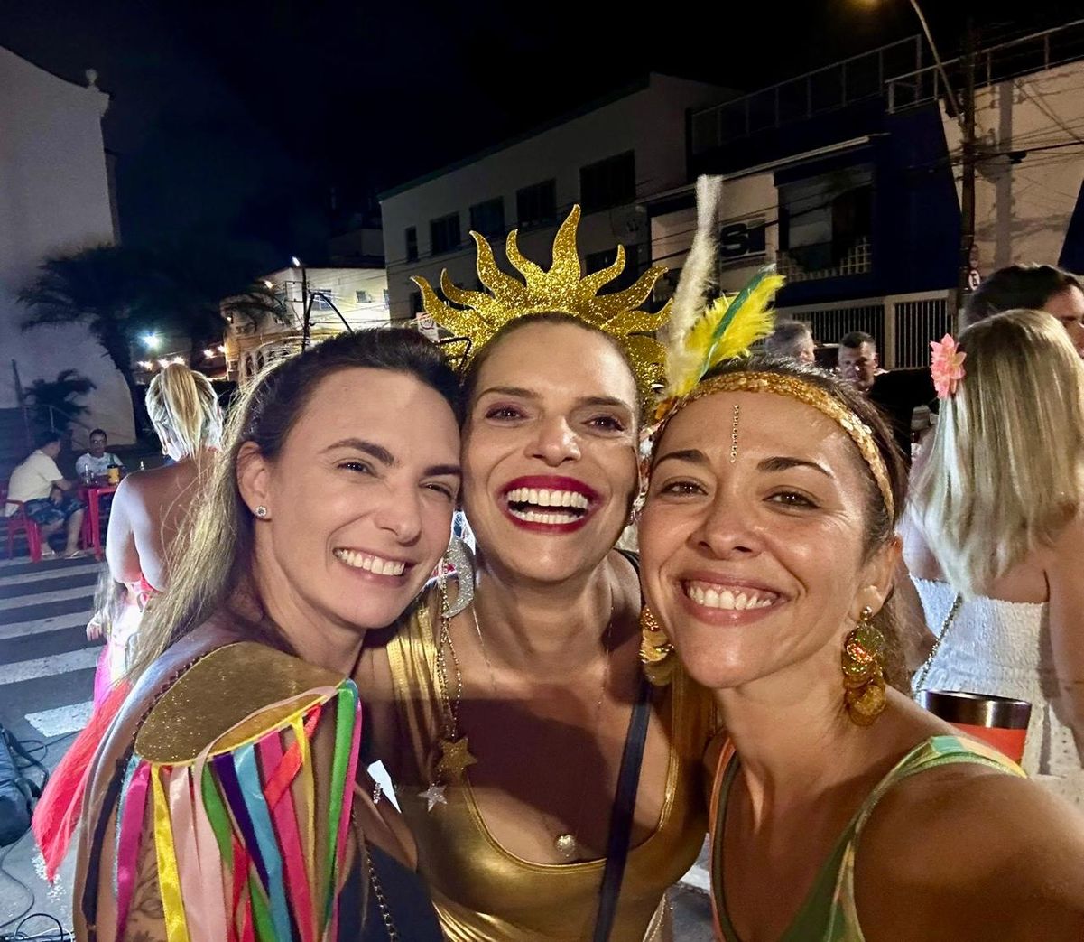 Pilar Nunes, Bruna Medeiros e  Juliana Tonani