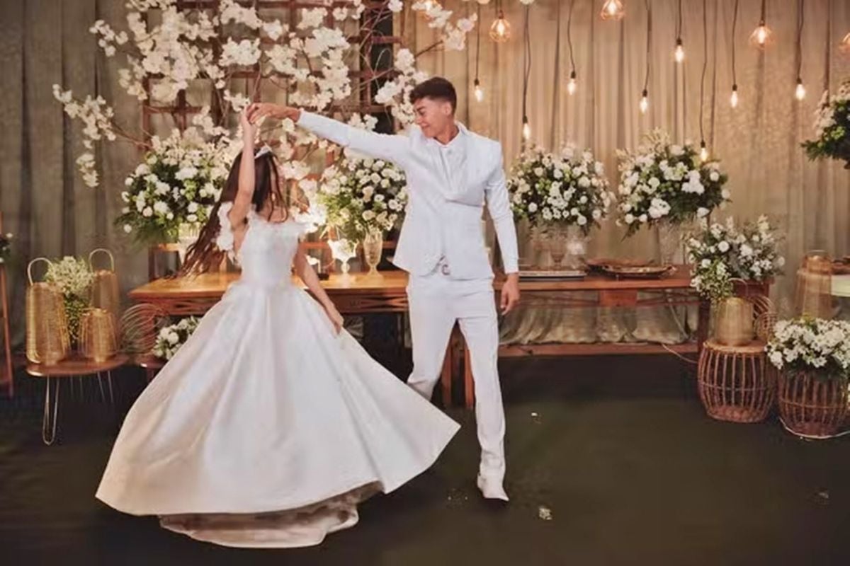 O casamento foi em Minas e o casal mora em Barra de São Francisco