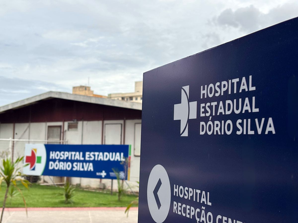Fachada do Hospital Estadual Dório Silva
