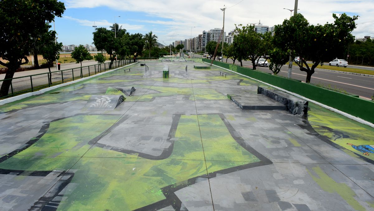 Áreas para Skate em Camburi por Ricardo Medeiros