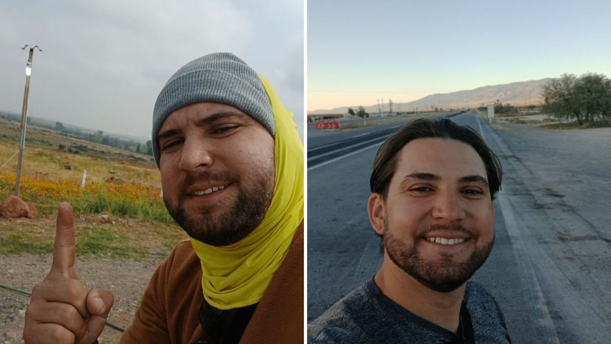 Nicolas conseguiu chegar somente na fronteira em México e EUA