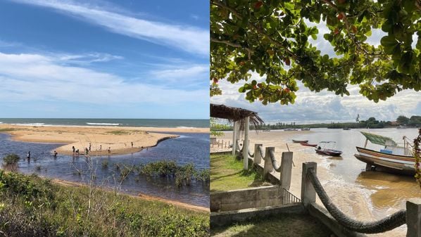 Localizada em São Mateus, praia de águas tranquilas é um convite para quem quer relaxar e sentir a natureza