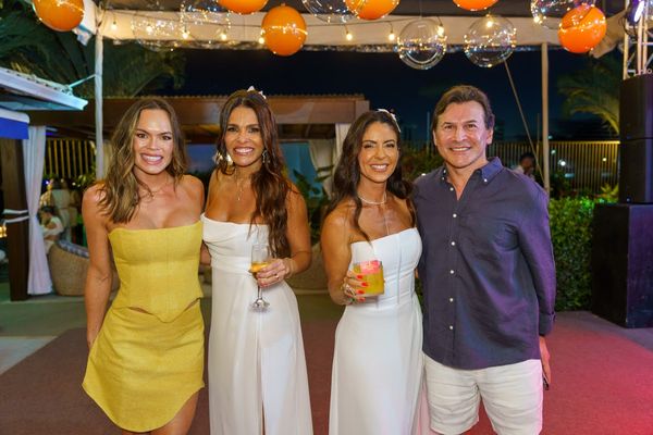 Andressa Allen, Lauanda Abdala, Marcia Gabriella Mule e Netto Soares