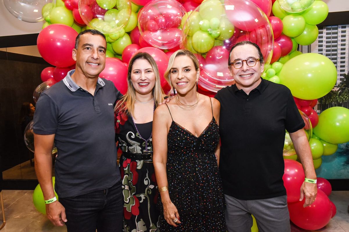 Claudio Rezende e Eduarda Buaiz, Bartira Almeida e Nelson Teixeira