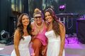 Márcia Gabriella Mule e Lauanda Abdala  e a DJ Larissa Tantan