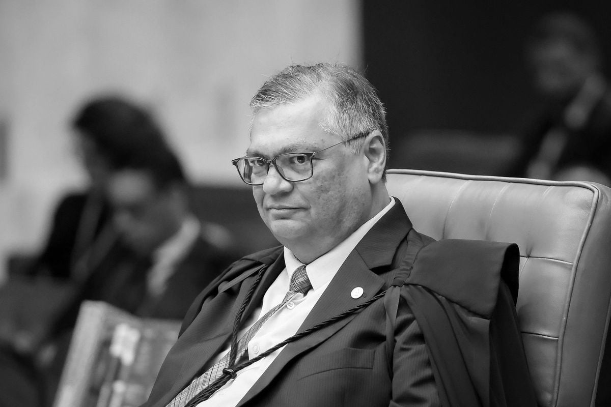 Ministro Flávio Dino, durante a sessão plenária do STF