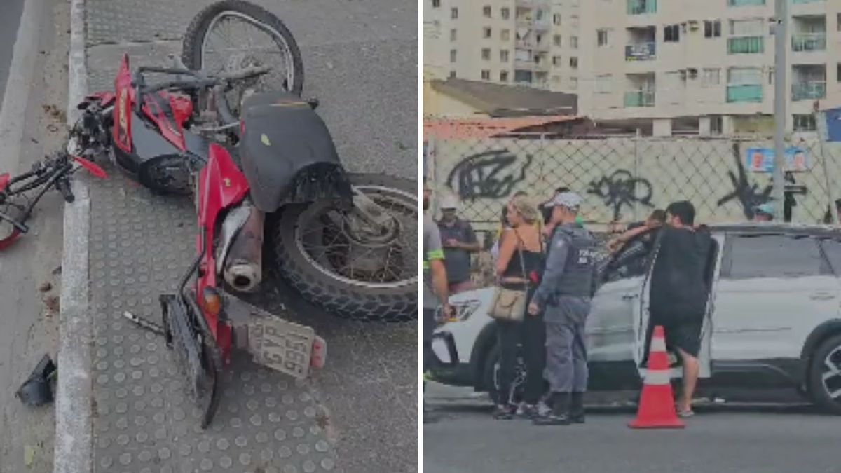 Motorista do Transcol morre em acidente entre carro e moto em Vila Velha 