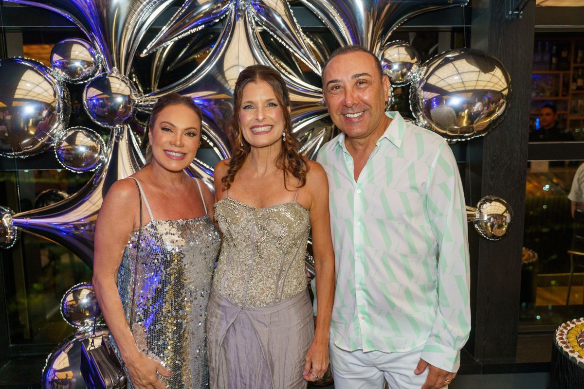 Aurora Vargas, Claudia Mattos e Marcelo Ribeiro