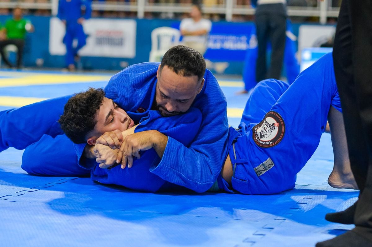 Lutadores de Jiu Jitsu