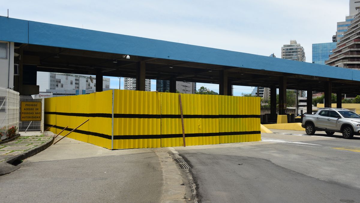 Retirada da mureta da Terceira Ponte por Ricardo Medeiros