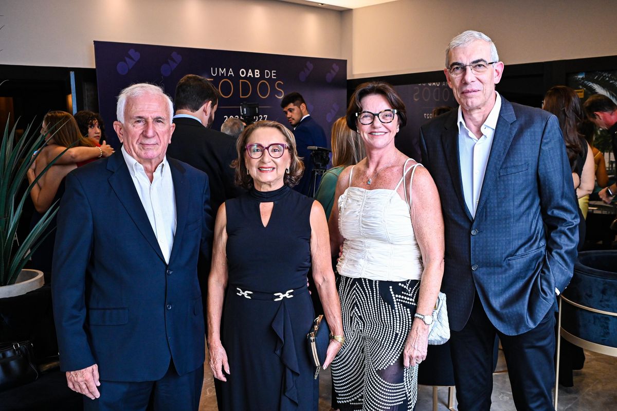 Walter Siquara e Nazaré Neves, Eulália e Décio Chieppe