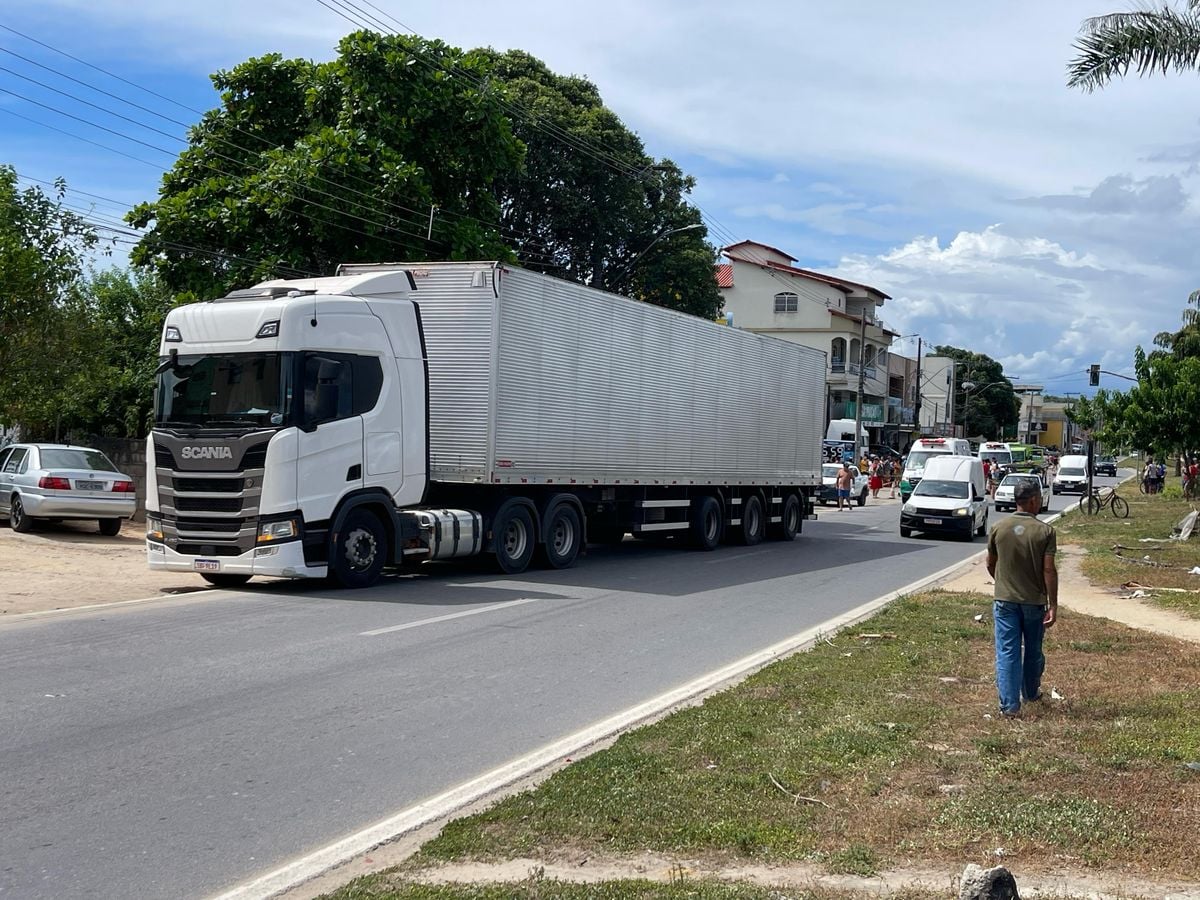 Acidente com morte na BR 101 Sooretama 