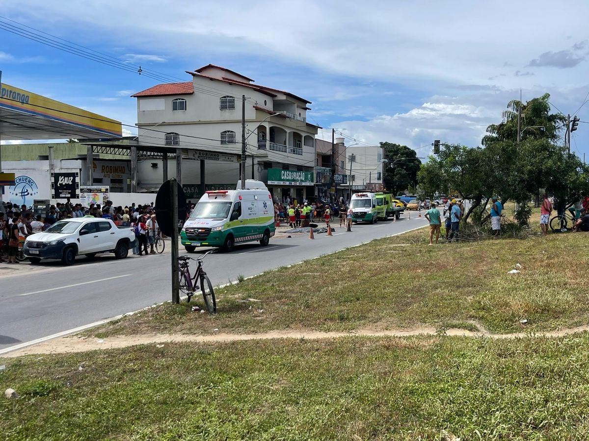 Acidente com morte na BR 101 Sooretama 