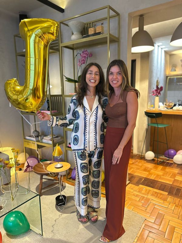 Júlia Bastos e Enza Camata