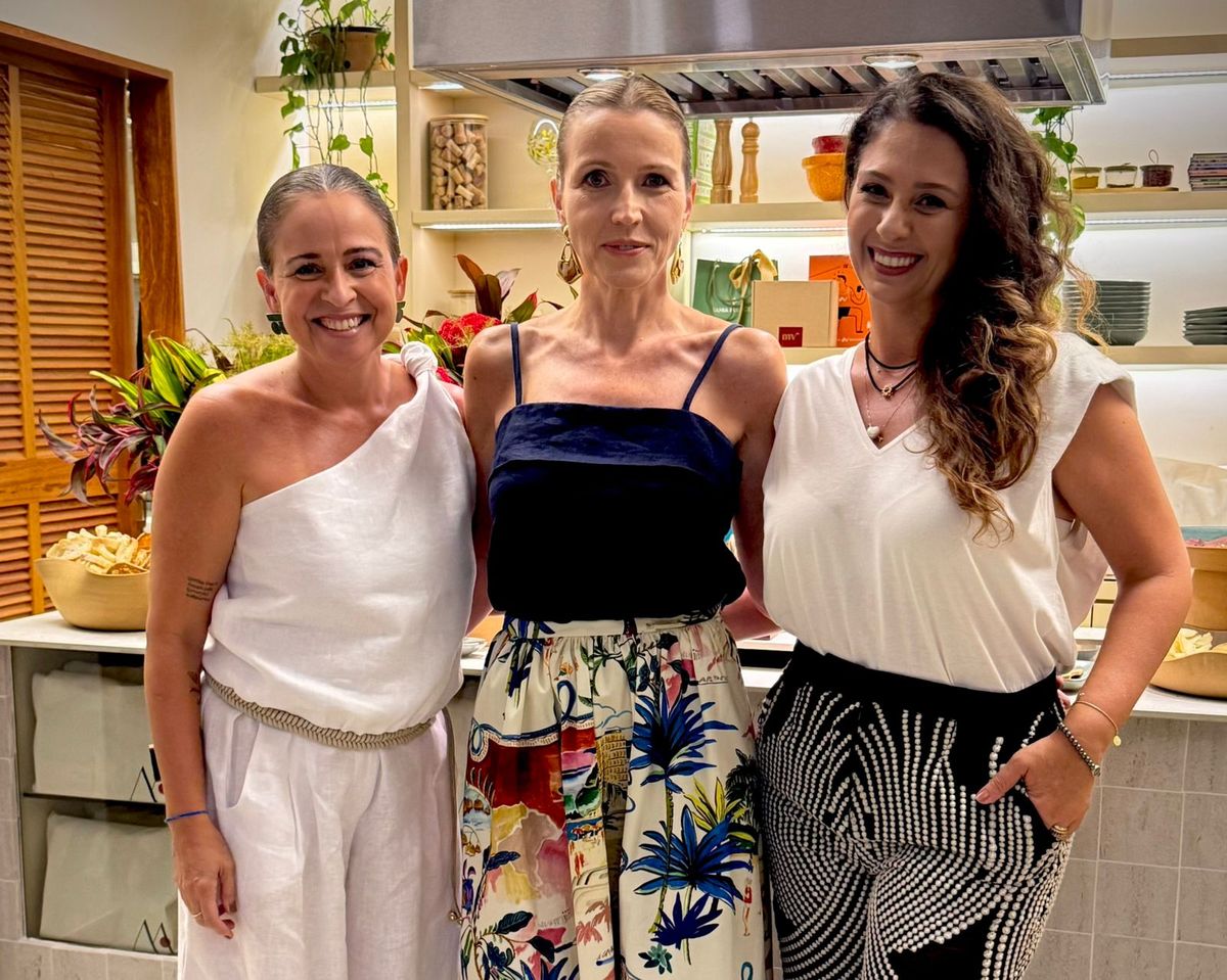 Larissa Baioco, Alda Libardi e Marianne Assbu
