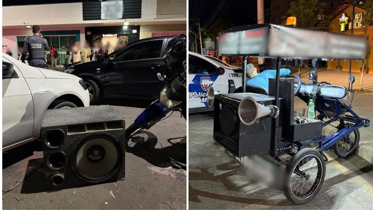 Polícia apreende caixas de som após perturbação durante a madrugada em Colatina