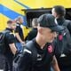 Chegada da equipe do Vasco da Gama no hotel Sheraton em Vitória