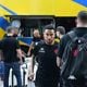 Chegada da equipe do Vasco da Gama no hotel Sheraton em Vitória