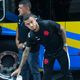 Chegada da equipe do Vasco da Gama no hotel Sheraton em Vitória