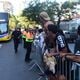 Chegada da equipe do Vasco da Gama no hotel Sheraton em Vitória