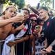 Chegada da equipe do Vasco da Gama no hotel Sheraton em Vitória