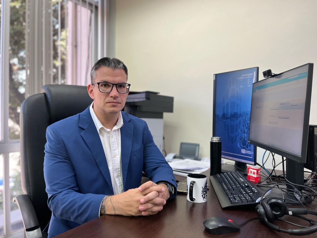 Delegado Romualdo Gianordoli, subsecretário de Inteligência da Sesp
