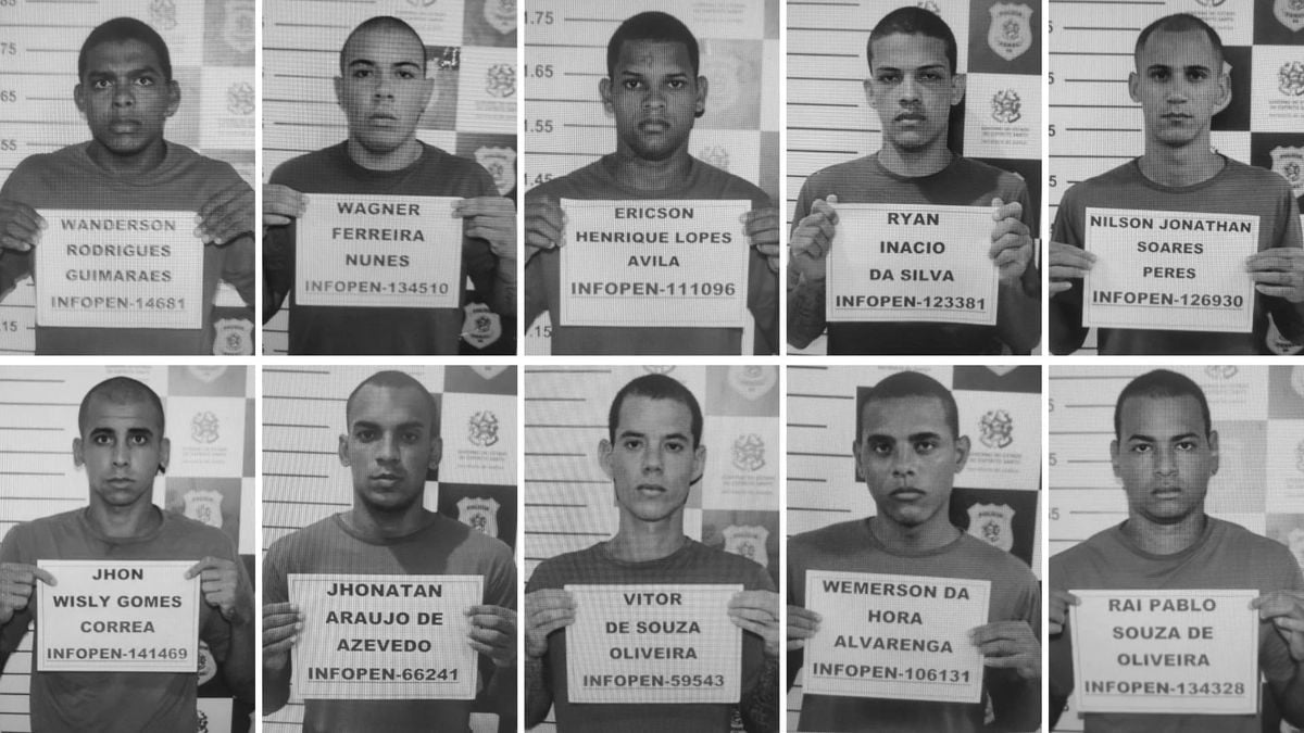 Detentos usaram uma barra de ferro para quebrar a janela de unidade prisional em Viana