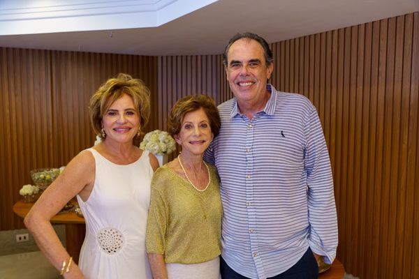 Luciana Júdice, Ana Rita Júdice e Rodrigo Dessaune