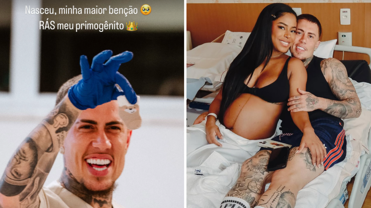 Nasce Rás, primeiro filho de MC Daniel e Lorena Maria