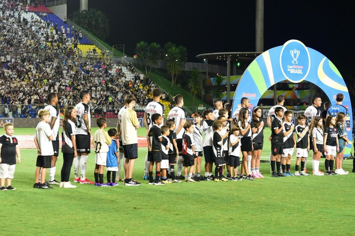 O Vasco venceu o União Rondonópolis por 3 a 0 no Kleber Andrade e avançou na Copa do Brasil por Carlos Alberto Silva/A Gazeta