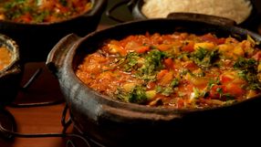 Moqueca Capixaba servida no Restaurante do Hotel Senac, em Vitória