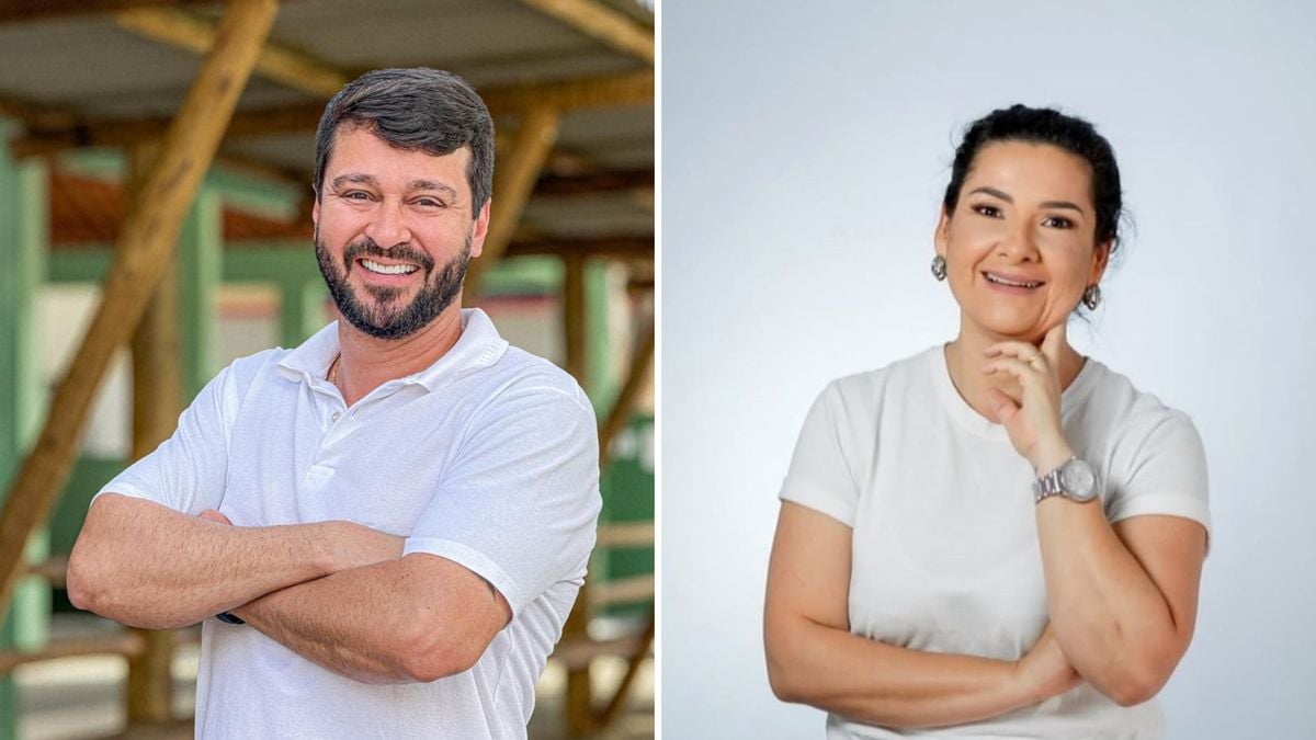 Ex-prefeito André Fagundes e ex-secretária Herileny Pratte, de Nova Venécia