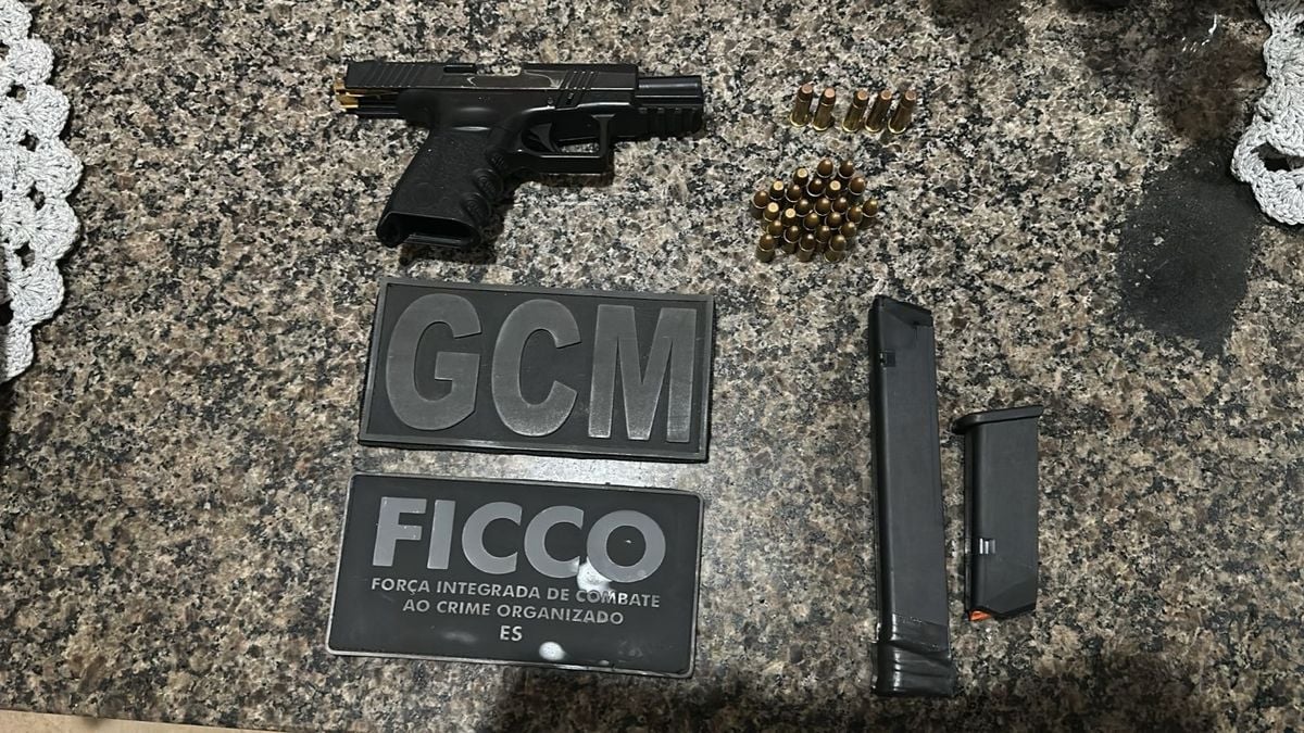 Operação da PF termina com suspeito preso por tráfico de armas em Viana por Divulgação | Polícia Federal