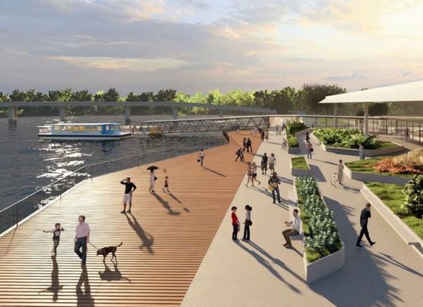 Projeções da reforma da Rodoviária de Vitória e ampliação do aquaviário por Divulgação/Semobi