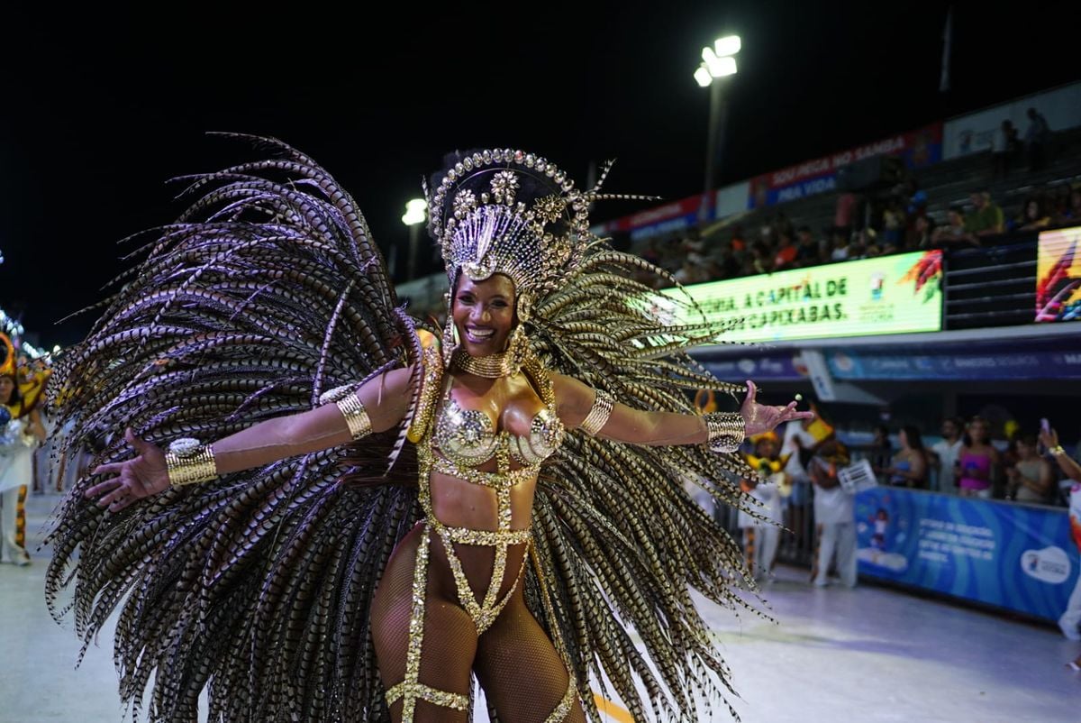 Campeã do Grupo B em 2024, Rosas de Ouro abriu os desfiles do Grupo de Acesso nesta sexta no Sambão por Fernando Madeira