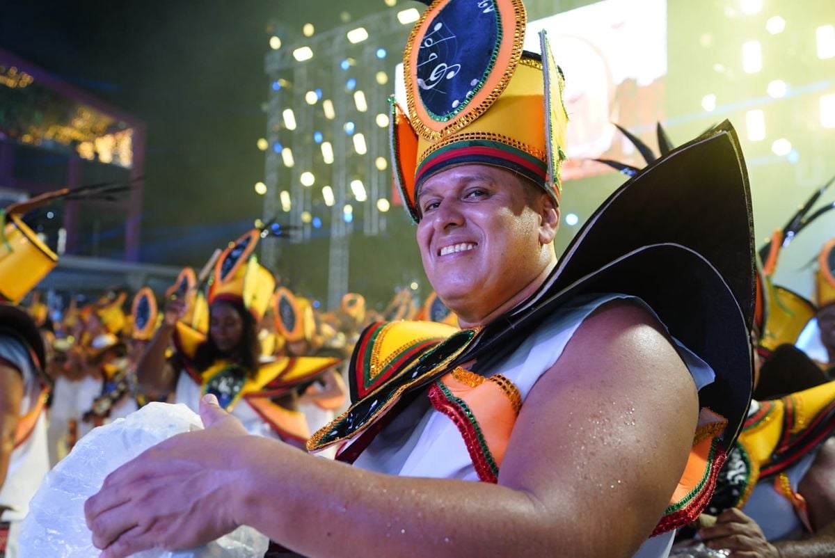 Campeã do Grupo B em 2024, Rosas de Ouro abriu os desfiles do Grupo de Acesso nesta sexta no Sambão por Fernando Madeira
