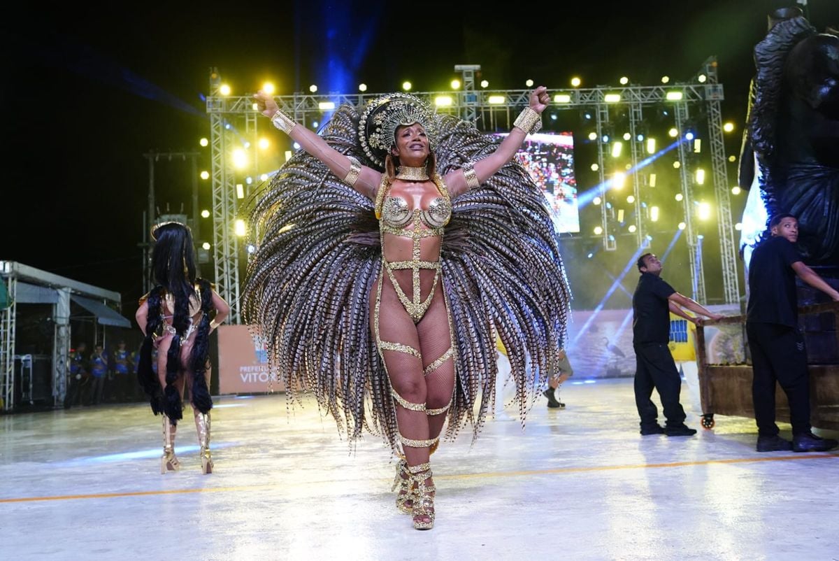 Campeã do Grupo B em 2024, Rosas de Ouro abriu os desfiles do Grupo de Acesso nesta sexta no Sambão por Fernando Madeira