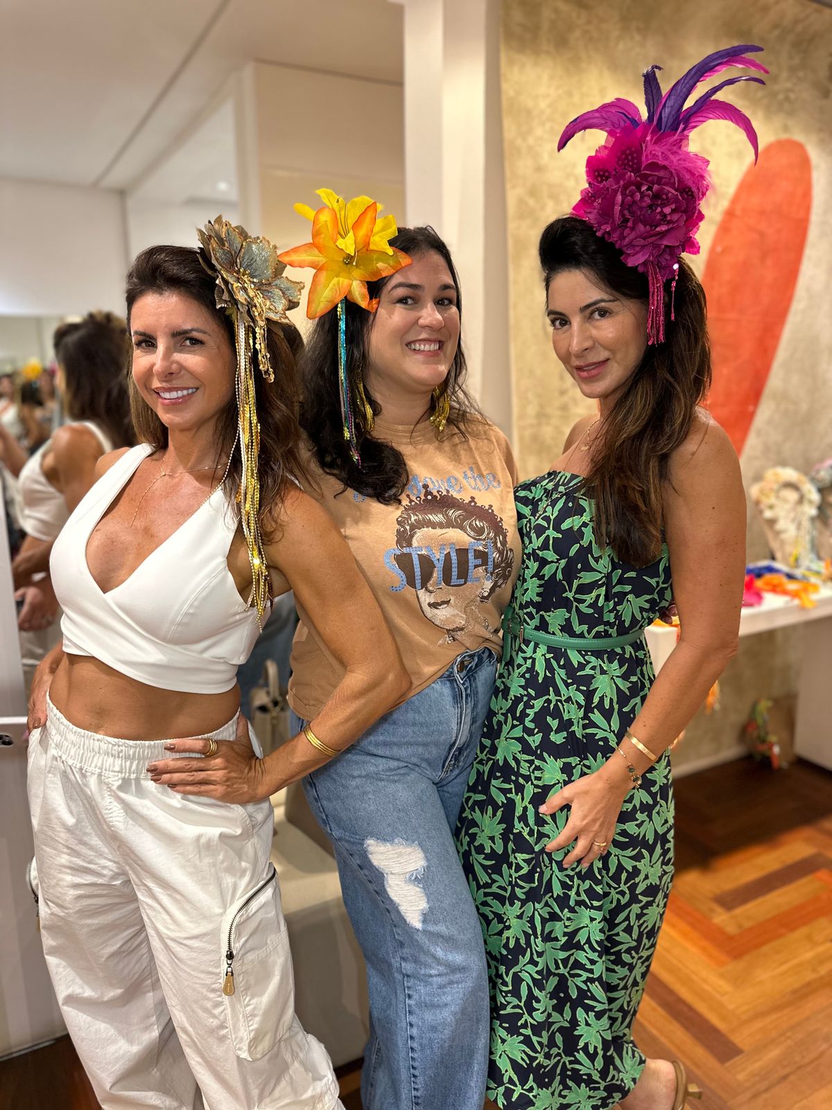 Janaina Gurgel, Laila Castiglioni, Rosana Cardoso